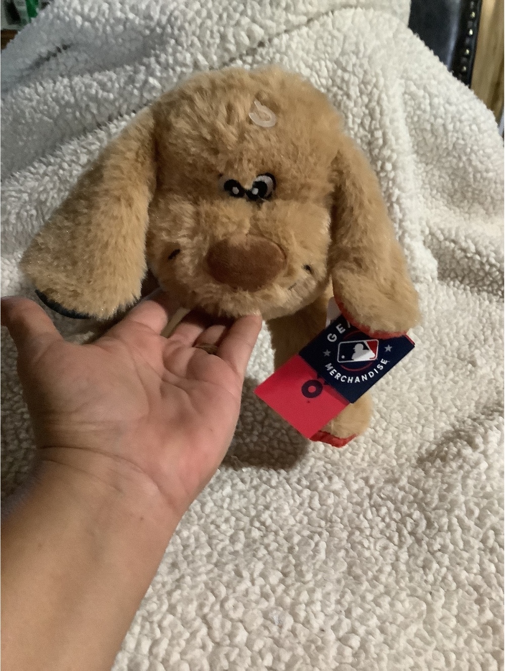 MLB Licensed Plush Dog Toy with Tags